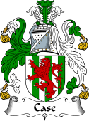English Coat of Arms for the family Case