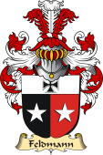 v.23 Coat of Family Arms from Germany for Feldmann