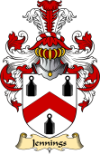 English Coat of Arms (v.23) for the family Jennings I