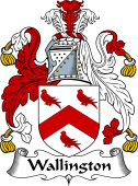 English Coat of Arms for the family Wallington