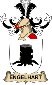 Republic of Austria Coat of Arms for Engelhart de Hasslbach