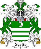 Italian Coat of Arms for Scotto