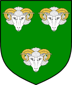 Irish Family Shield for Aries