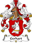 German Wappen Coat of Arms for Gerhart