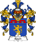 Italian Family Coat of Arms (v.25b) Speri