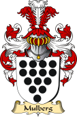 v.23 Coat of Family Arms from Germany for Mulberg