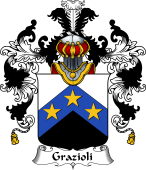 Italian Family Coat of Arms (v.25b) Grazioli