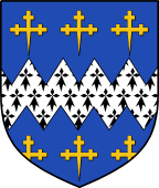 English Family Shield for Barnston