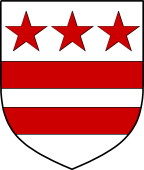 English Family Shield for Washington