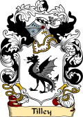 English or Welsh Family Coat of Arms (v.23) for Tilley (Devonshire)