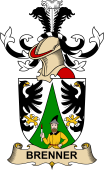 Republic of Austria Coat of Arms for Brenner