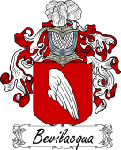 Araldica Italiana Italian Coat of Arms for Bevilacqua