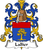 Coat of Arms from France for Lallier