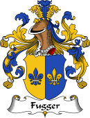 German Wappen Coat of Arms for Fugger