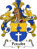 German Wappen Coat of Arms for Petzoldt