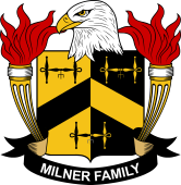 Coat of arms used by the Milner family in the United States of America