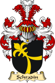 v.23 Coat of Family Arms from Germany for Schradin