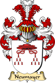 v.23 Coat of Family Arms from Germany for Neumayer