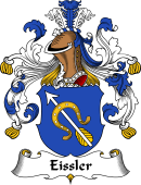 German Wappen Coat of Arms for Eissler
