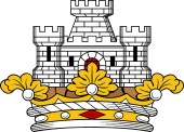 Family crest from Scotland for MacLachlan (that Ilk, co. Argyll)
