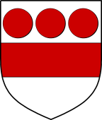 English Family Shield for Devereux