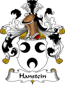 German Wappen Coat of Arms for Hanstein