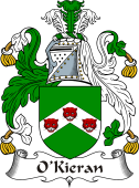 Irish Coat of Arms for O'Kieran, Kearns, Kearon