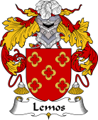 Portuguese Coat of Arms for Lemos