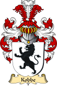 v.23 Coat of Family Arms from Germany for Kobbe