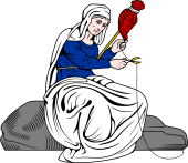 Gods and Goddesses Clipart image: Atropos