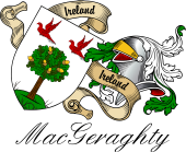 Sept (Clan) Coat of Arms from Ireland for MacGeraghty