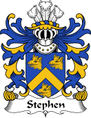 Welsh Coat of Arms for Stephen (or Ystiffin)