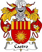 Spanish Coat of Arms for Castro