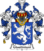 Italian Family Coat of Arms (v.25b) Giustiniani