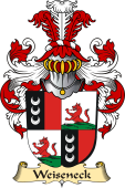 v.23 Coat of Family Arms from Germany for Weiseneck
