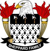 Coat of arms used by the Sheppard family in the United States of America