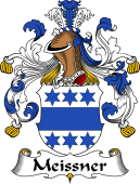 German Wappen Coat of Arms for Meissner
