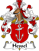 German Wappen Coat of Arms for Hessel