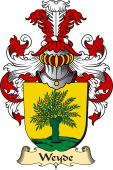 v.23 Coat of Family Arms from Germany for Weyde