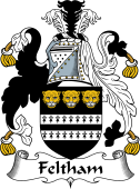 English Coat of Arms for the family Feltham