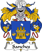 Portuguese Coat of Arms for Sanches
