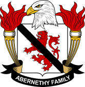 Coat of arms used by the Abernethy family in the United States of America