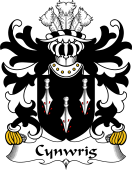 Welsh Coat of Arms for Cynwrig (SAIS)