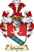 v.23 Coat of Family Arms from Germany for Schwind