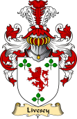 English Coat of Arms (v.23) for the family Livesey