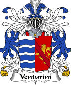 Italian Coat of Arms for Venturini