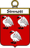 Irish Badge for Sinnott or Synnott