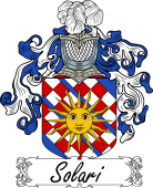 Araldica Italiana Coat of arms used by the Italian family Solari