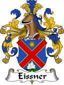 German Wappen Coat of Arms for Eissner