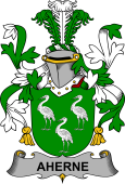 Irish Coat of Arms for Aherne or Mulhern